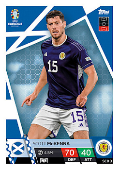 Scott McKenna Scotland Topps Match Attax EURO 2024 #SCO3